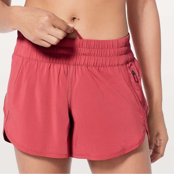 lululemon athletica Pants - Lululemon Tracker Short V *4" - vintage rose pink